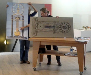 illustration d'un support de communication utilisant le corps humain