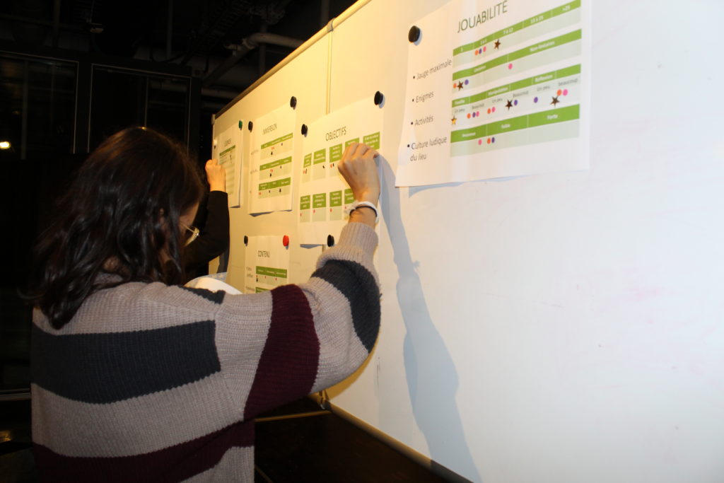 participante à la rencontre escape game pédagogique